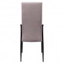 Стул DENVER, темно-бежевый велюр HLR-09/черный